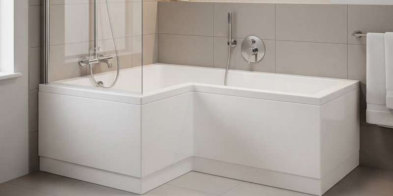 Illustration of a shower bath